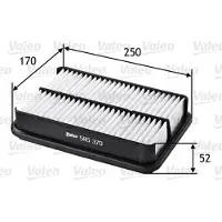 Valeo Luftfilter 585370 für Isuzu Peugeot Citroën Gemini 4008 C4 Aircross