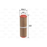 Valeo Luftfilter 585757 für Mercedes-Benz A