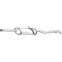 Bosal Endschalldämpfer 286-555
