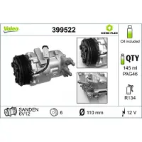 Valeo Klimakompressor 399522