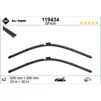 SWF Wischblatt vorne Flachbalkenwischblatt 625 mm mit Spoiler SWF für u.a. AUDI A6