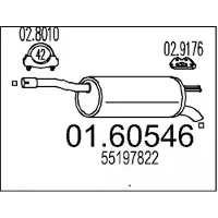 MTS Endschalldämpfer 01.60546