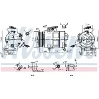 Nissens Klimakompressor 890249