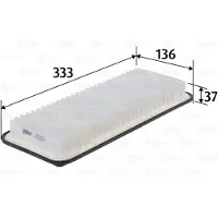 Valeo Luftfilter 585465 für Aston Martin Cygnet