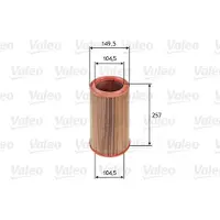 Valeo Luftfilter [Hersteller-Nr. 585639] für Alfa Romeo, Fiat, Lancia