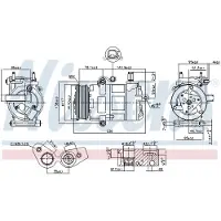 Nissens Klimakompressor 890217