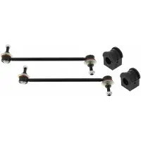 MAPCO 53118 Stabilisatorlager Reparatursatz für RENAULT ESPACE IV (JK0/1) Vorne Links Vorne Rechts 24mm Gummilager