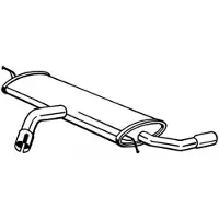 Bosal Endschalldämpfer 233-645