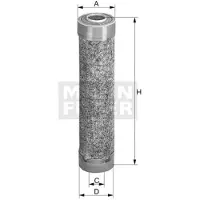 Mann CF 16 001 Sekundärluftfilter 6698058