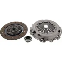 MAPCO Kupplungssatz Kupplung passend für PEUGEOT 206 Schrägheck (2A/C) 10413