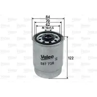 Valeo Kraftstofffilter 587738