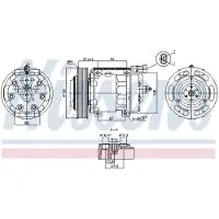 Nissens Klimakompressor 891073