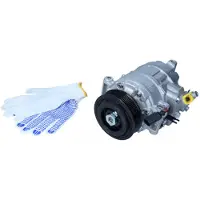 MAXGEAR AC330022 7SEU17C Klimaanlage Klimakompressor PAG 46 für VW Transporter V Bus (7HB, 7HJ, 7EB, 7EJ, 7EF, 7EG, 7HF, 7EC) Multivan V
