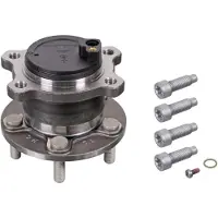 SWAG Radlagersatz für FORD C-Max II (DXA/CB7, DXA/CEU) Schrägkugellager 81mm 50 10 2267
