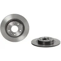 Brembo Bremsscheibe 08.D222.11, hinten, voll, 1 Stück