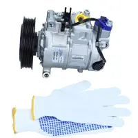 MAXGEAR AC330035 6SEU14C Klimaanlage Klimakompressor PAG 46 R134a für AUDI A4 Avant (8K5, B8) A6 Avant (4F5, C6) Q5 (8RB) A5 Sportback (8TA)