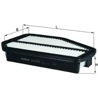 MAHLE ORIGINAL Luftfilter MAHLE LX 2797