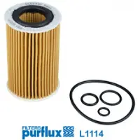PURFLUX Ölfilter MERCEDES-BENZ L1114 A0001802809,0001802809,1131840225 Motorölfilter,Filter für Öl