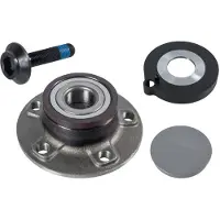 SWAG Radlagersatz Hinten Links Hinten Rechts für AUDI A4 Avant (8K5, B8) Schrägkugellager 142mm 30 93 6650