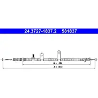 Ate Seilzug, Feststellbremse 24.3727-1837.2