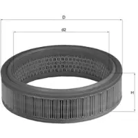 MAHLE ORIGINAL Luftfilter MAHLE LX 158