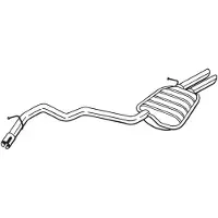 Bosal Endschalldämpfer 280-411
