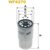 WIX FILTERS Kraftstofffilter WF8270