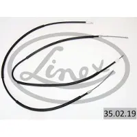 Linex Handbremsseil 35.02.19 Hinten für RENAULT ESPACE III (JE0) 1583/1375/1520/1313mm