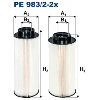 FILTRON Kraftstofffilter PE983/2-2x