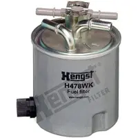 HENGST FILTER Kraftstofffilter [Hersteller-Nr. H478WK] für Suzuki, Dacia, Renault