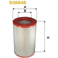 WIX FILTERS Luftfilter WIX 93084E