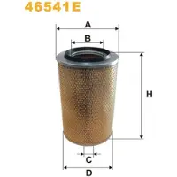 WIX FILTERS Luftfilter WIX 46541E
