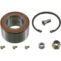 SWAG Radlagersatz Vorne Links Vorne Rechts für VW Transporter IV Bus (70B, 70C, 7DB, 7DK, 70J, 70K, 7DC, 7DJ) Schrägkugellager 80mm 30 85 0007