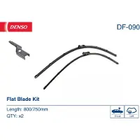 Denso Scheibenwischer Vorne für CITROËN C4 Grand Picasso II Rahmenlos
