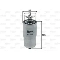 Valeo Kraftstofffilter 587736 für Fiat Kia Punto Multipla Sorento I
