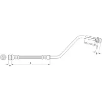 METZGER Bremsschlauch 4110825