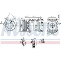 Nissens Klimakompressor 890599