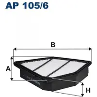 FILTRON Luftfilter AP 105/6