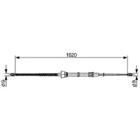 Bosch Seilzug, Feststellbremse 1 987 482 448
