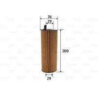 Valeo Ölfilter 586599 für Audi VW A8 D3 A6 C6 A4 B7 Phaeton Avant Touareg