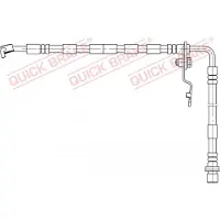 Quick Brake Bremsschlauch [Hersteller-Nr. 50.893] für Mazda