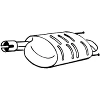Bosal Endschalldämpfer 128-027