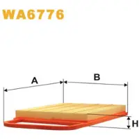 WIX FILTERS Luftfilter WA6776