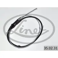 Linex Handbremsseil Bremsseil 35.02.31 Rechts Links für RENAULT KANGOO Express (FW0/1) 2015/920mm
