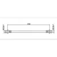 METZGER Bremsschlauch GREENPARTS 4111942