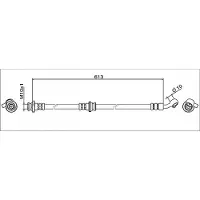 METZGER Bremsschlauch GREENPARTS 4111946