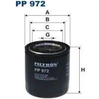 FILTRON Kraftstofffilter PP972