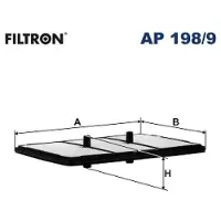 FILTRON Luftfilter AP 198/9