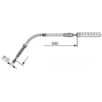 Bosch Seilzug, Feststellbremse 1 987 482 866