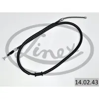 Linex Handbremsseil 14.02.43 Links für FIAT PALIO (178BX) 1501/1277mm